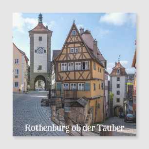 Plönlein in Rothenburg ob der Tauber, Germany