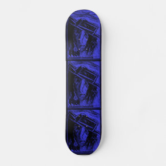 PLOT BLUE SKATEBOARD
