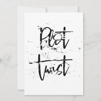 Plot Twist Card