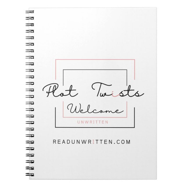 Plot twist notebook (Front)