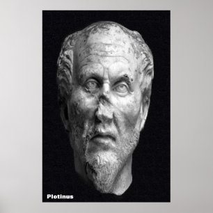 Plotinus / Greek Philosopher / Poster