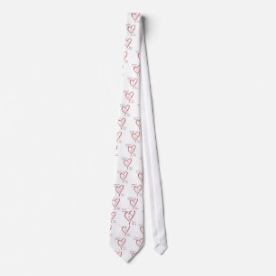 Plott Heart Belongs Tie