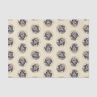 Plott Hound Painting Brindle Cute Original Dog Art