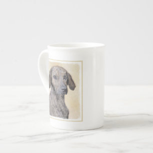 Plott Painting - Cute Original Dog Art Bone China Mug