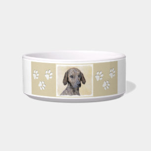 Plott Painting - Cute Original Dog Art Bowl