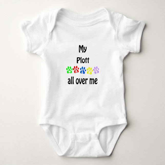 Plott Walks Design Baby Bodysuit (Front)