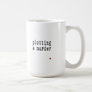 plotting a murder writer's mug