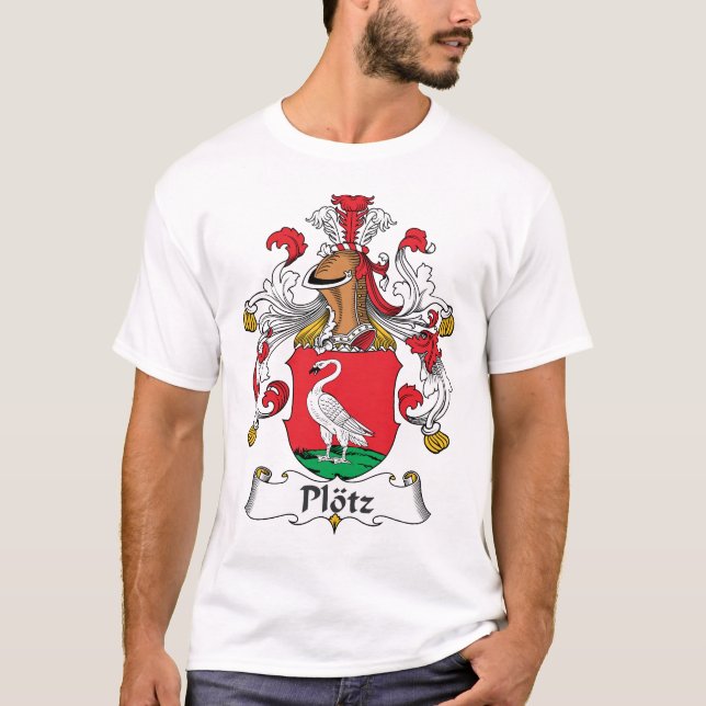 Plotz Family Crest T-Shirt (Front)