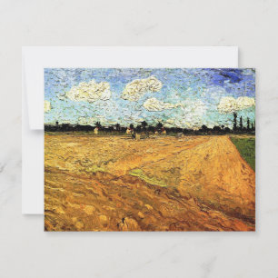Ploughed Field (the Furrows) by Vincent van Gogh