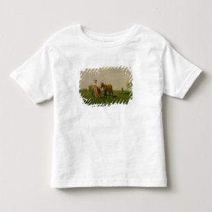 Ploughing in Spring, 1820s Toddler T-Shirt