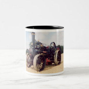 Ploughing(Ploughing) Engine Two-Tone Coffee Mug