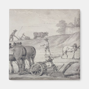 Ploughing the Fields Magnet