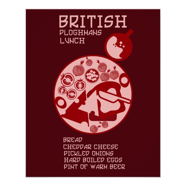 Ploughmans Pub lunch Poster (Front)