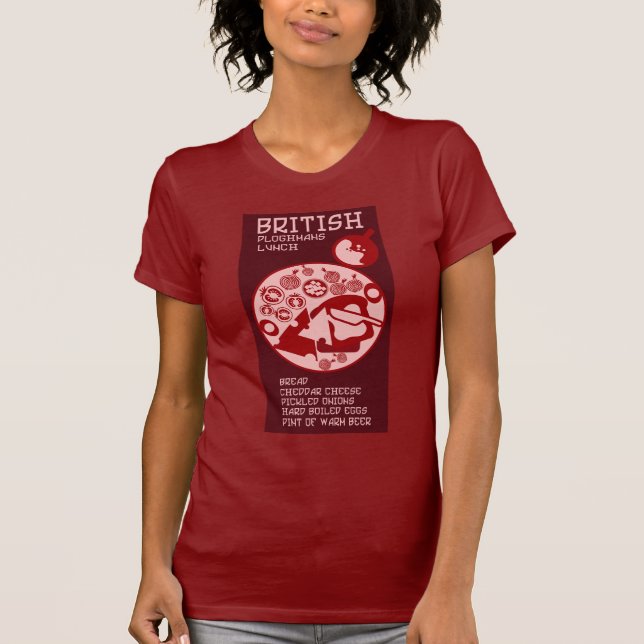 Ploughmans Pub lunch T-Shirt (Front)