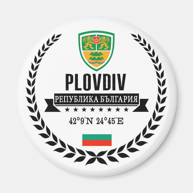 Plovdiv Magnet (Front)