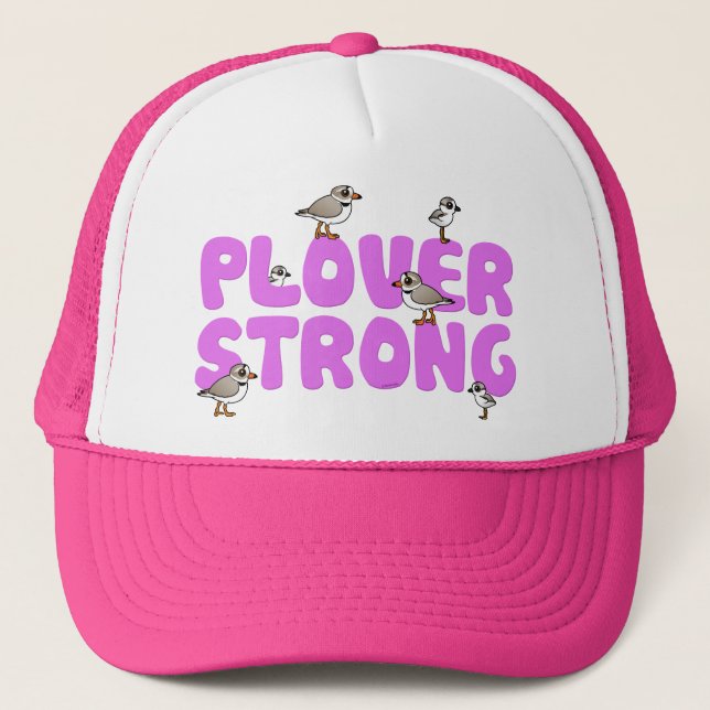 Plover Strong Trucker Hat (Front)