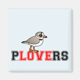 Plovers Love Magnet