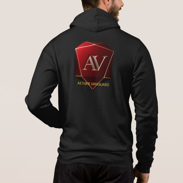 PLP NOVA V | Aether Vanguard Graphic T-Shirt | Pre Hoodie (Back)