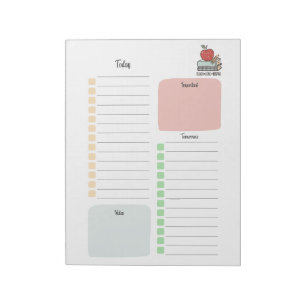 PLR Teacher to Do List  Notepad