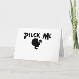 Pluck Me Holiday Card