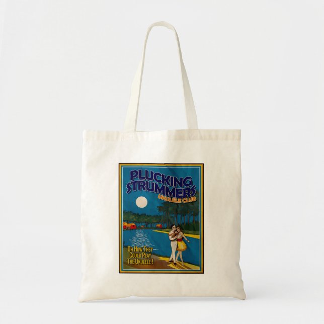 PLUCKING STRUMMERS TOTE BAG (Front)