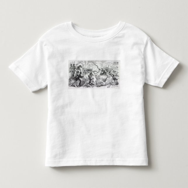 Plug Plot Riot in Preston Toddler T-Shirt (Front)