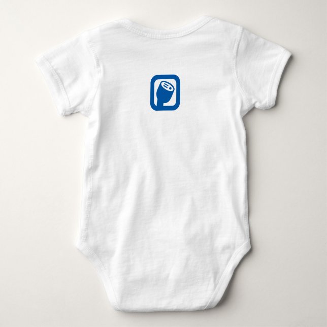 PlugShare for Baby Baby Bodysuit (Back)