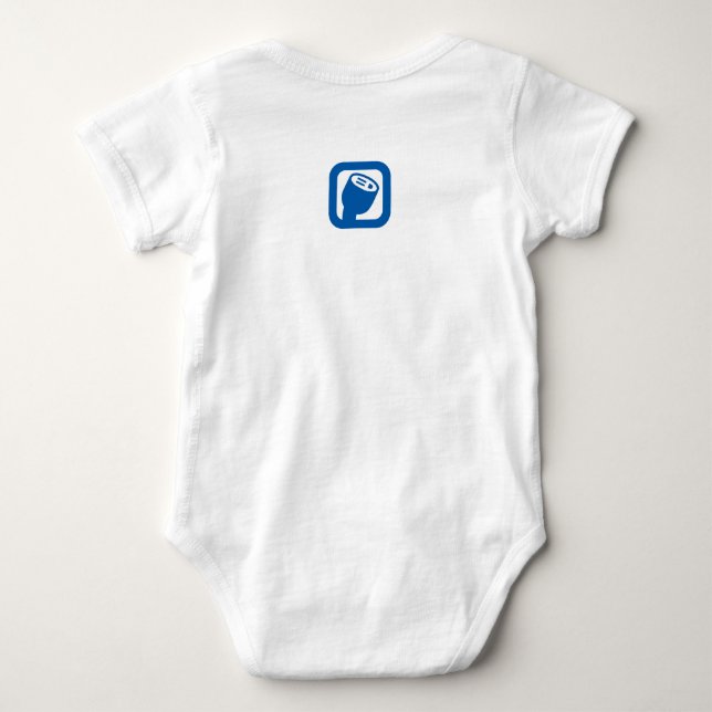 PlugShare for Baby Bodysuit (Back)