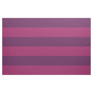 Plum and Berry Purple Wide Stripes Large Scale Fabric
