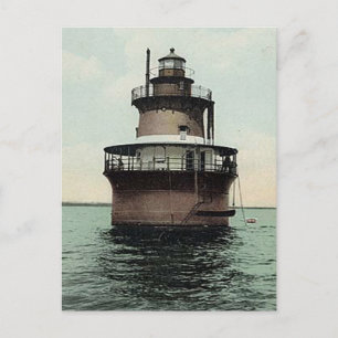 Plum Beach Lighthouse Postcard