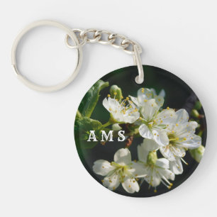 Plum Blossom Acrylic Keychain   2026 Spring Gift
