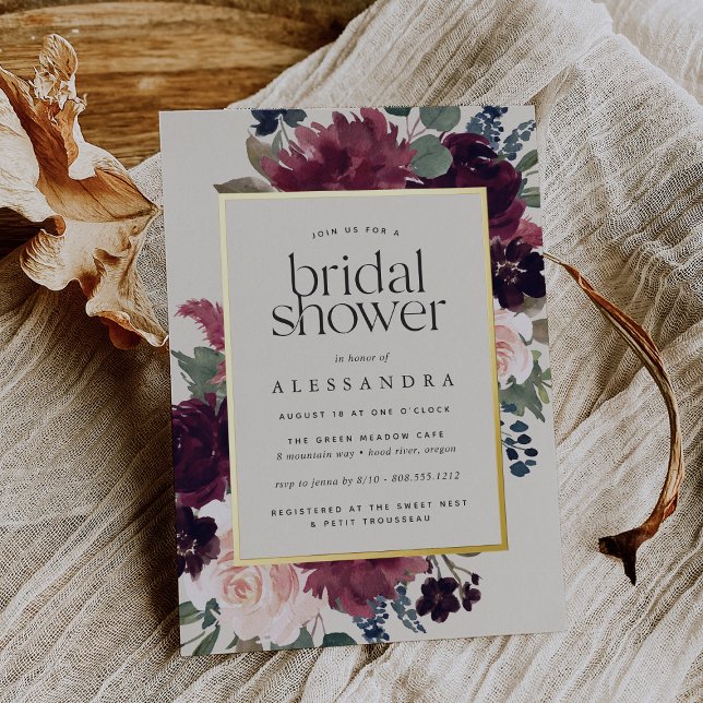 Plum Blossom Bridal Shower (Creator Uploaded)