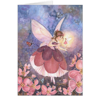 "Plum Blossom Fairy" Card
