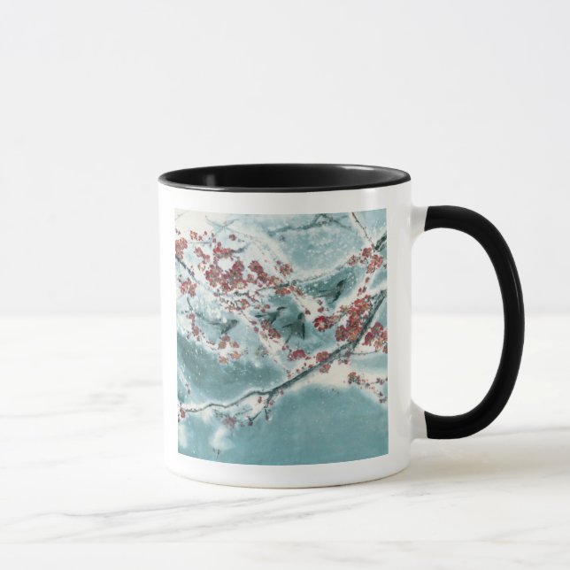 Plum Blossom in Snow Mug (Right)