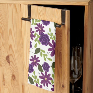 Plum Blossom Kitchen Towel