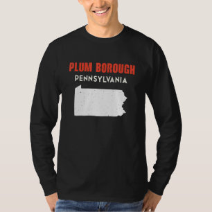 Plum borough Pennsylvania USA State America Travel T-Shirt
