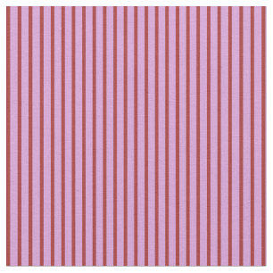 Plum & Brown Lined Pattern Fabric