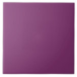 Plum Ceramic Tile. Tile<br><div class="desc">This ceramic tile is very definitely a plum color. Isn't nature wonderful to give us so many shades of a color? This lovely plum color is not to everyone's taste, but I love it. What a statement this color would make on a wall, Again I think a nice neutral color...</div>