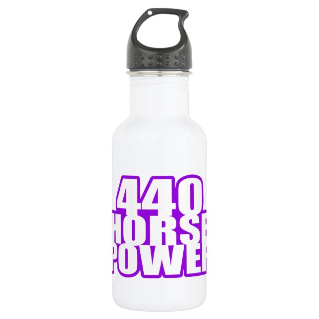 plum crazy 440 mopar 532 ml water bottle (Front)