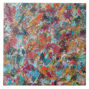 Plum Crazy 6 x 6 Ceramic Tile