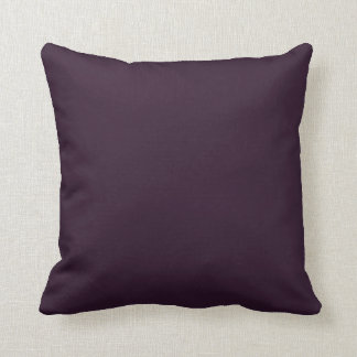Plum Dark Purple Pillow