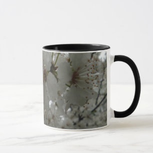 Plum Flower Ringer Mug