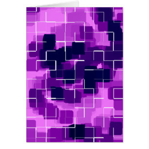 "Plum" Geometric Art