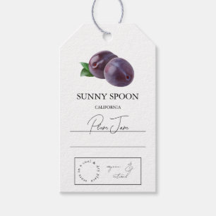 Plum Hang Tag