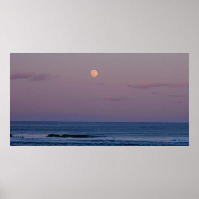 Plum Island Moonrise Poster (Front)