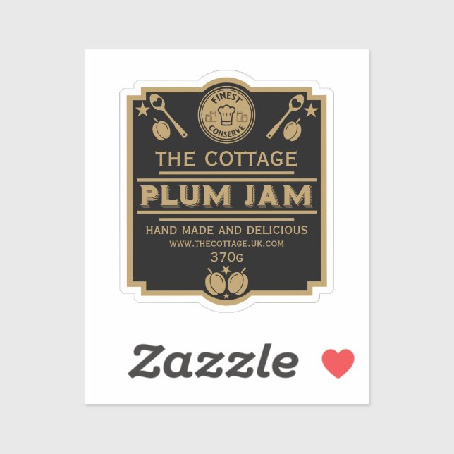 Plum Jam Conserve Maker (Sheet)