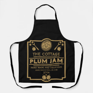 Plum Jam Conserve Maker Apron