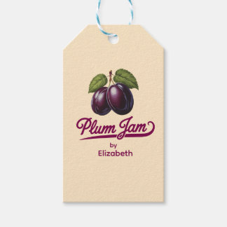 Plum Jam Gift Tags
