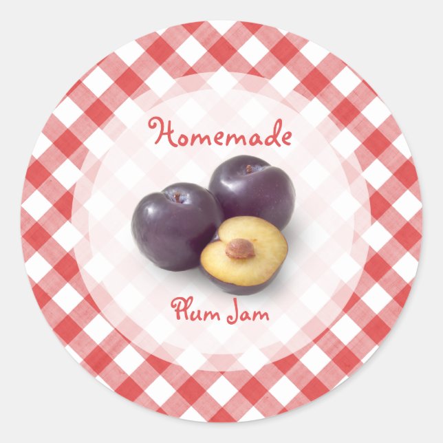 Plum Jam sticker (Front)