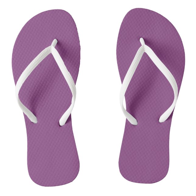 Plum Jandals (Footbed)